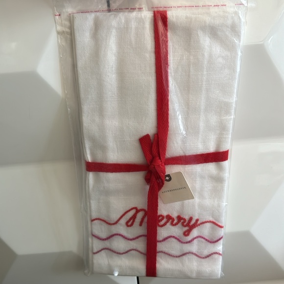 Festive Hand Towels set of 2 - Picture 5 of 7
